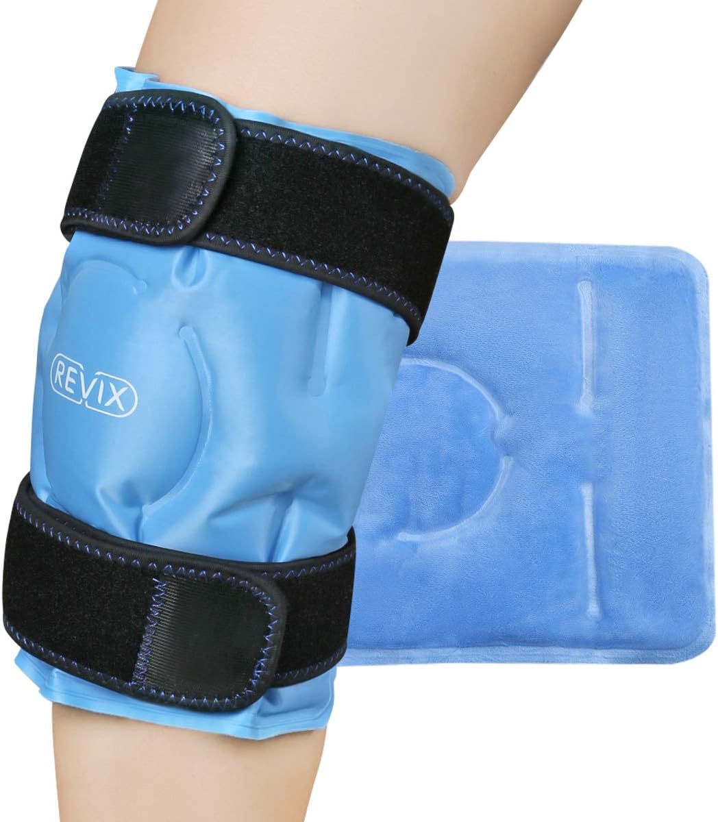 REVIX Reusable Knee Ice Pack Wrap