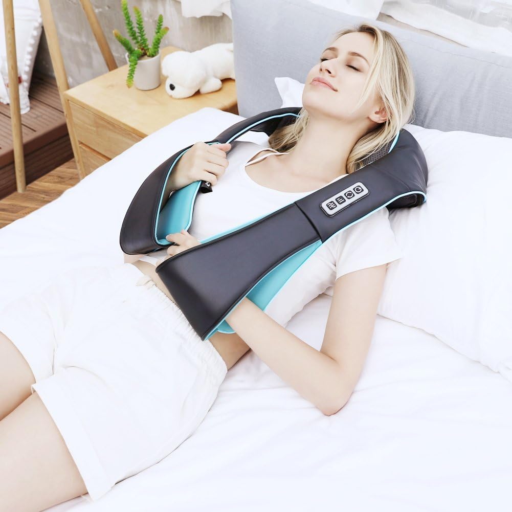 Mo Cuishle Shiatsu Neck & Back Massager with Heat – Deep Tissue 4D Massage Pillow - Image 5