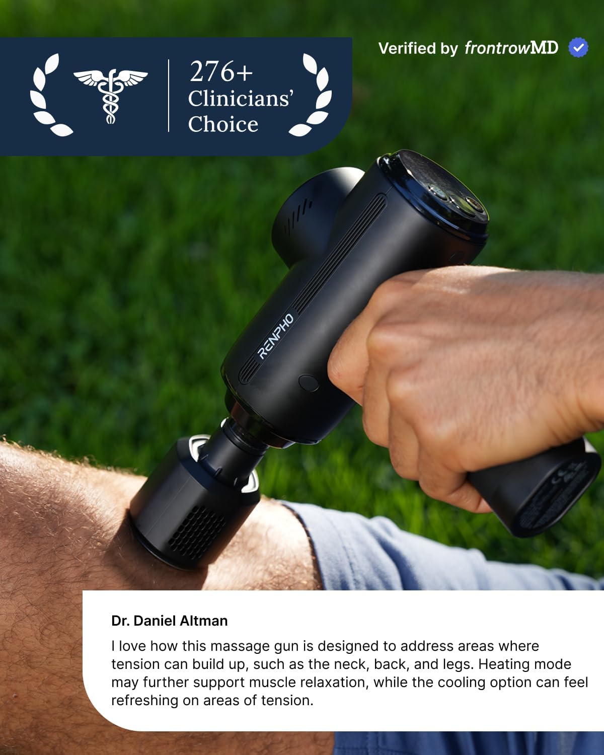 RENPHO Thermacool 2 Massage Gun
