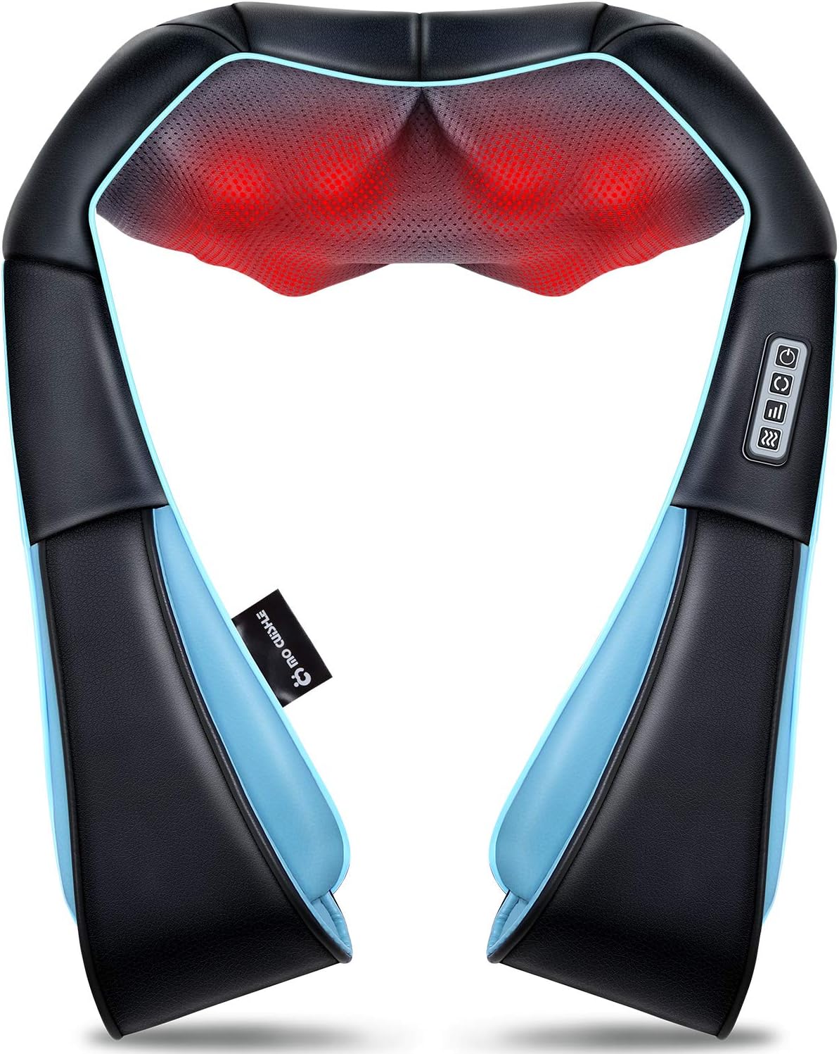 Mo Cuishle Shiatsu Neck & Back Massager with Heat – Deep Tissue 4D Massage Pillow - Image 3