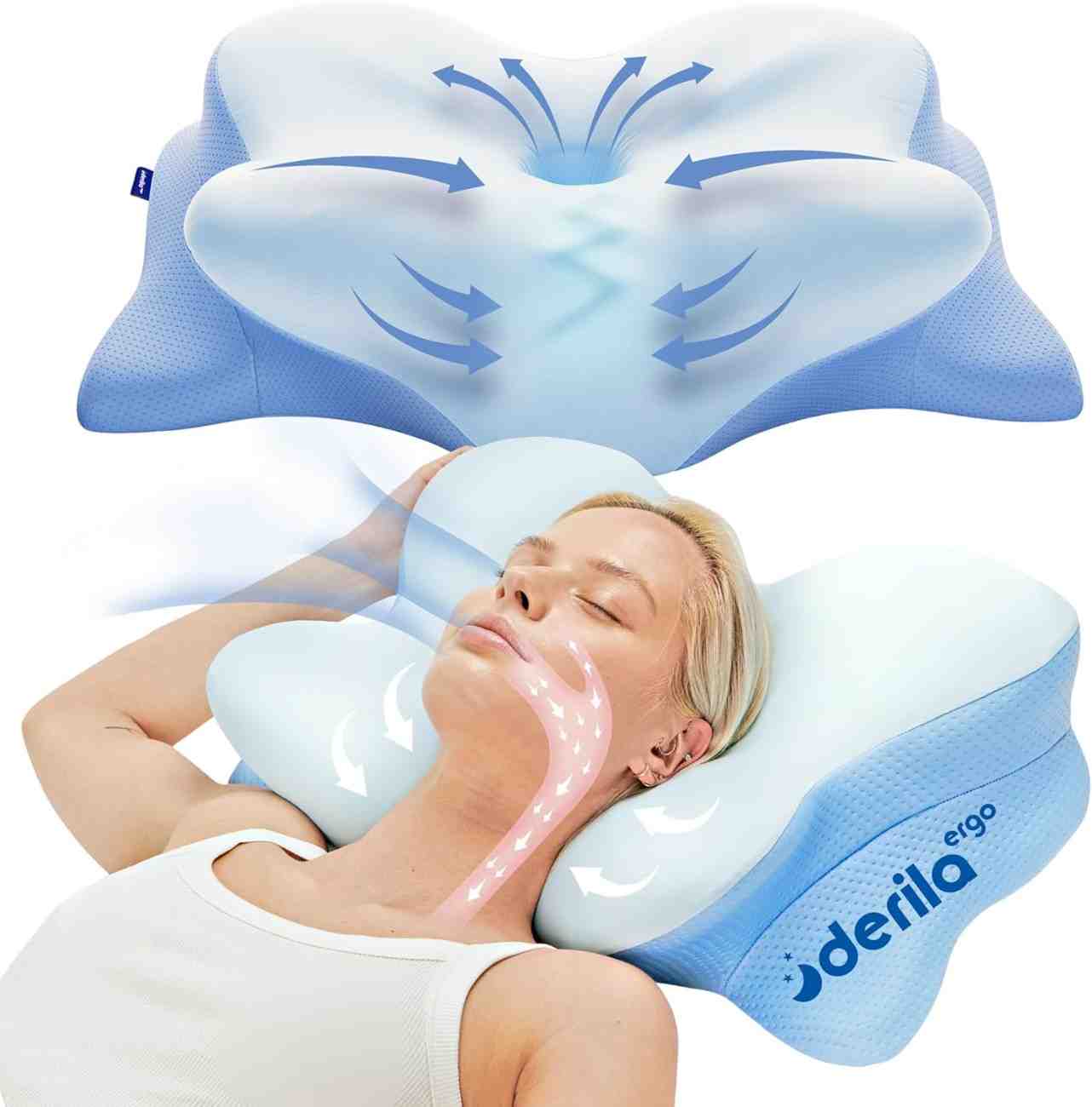 Derila Ergo Cervical Neck Pillow