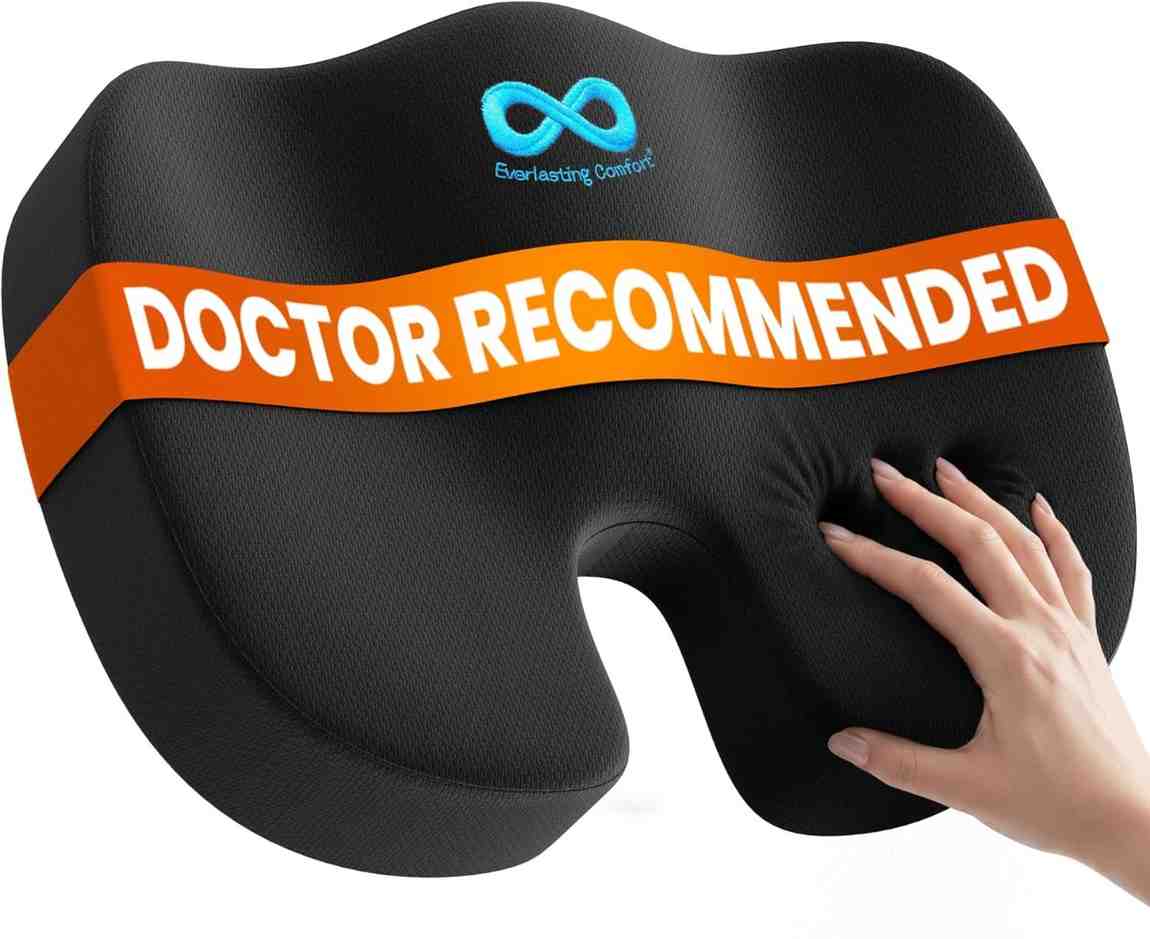 Best Seat Cushion for Sciatica & Tailbone Pain Relief | Sit Comfortably Anywhere - Image 2