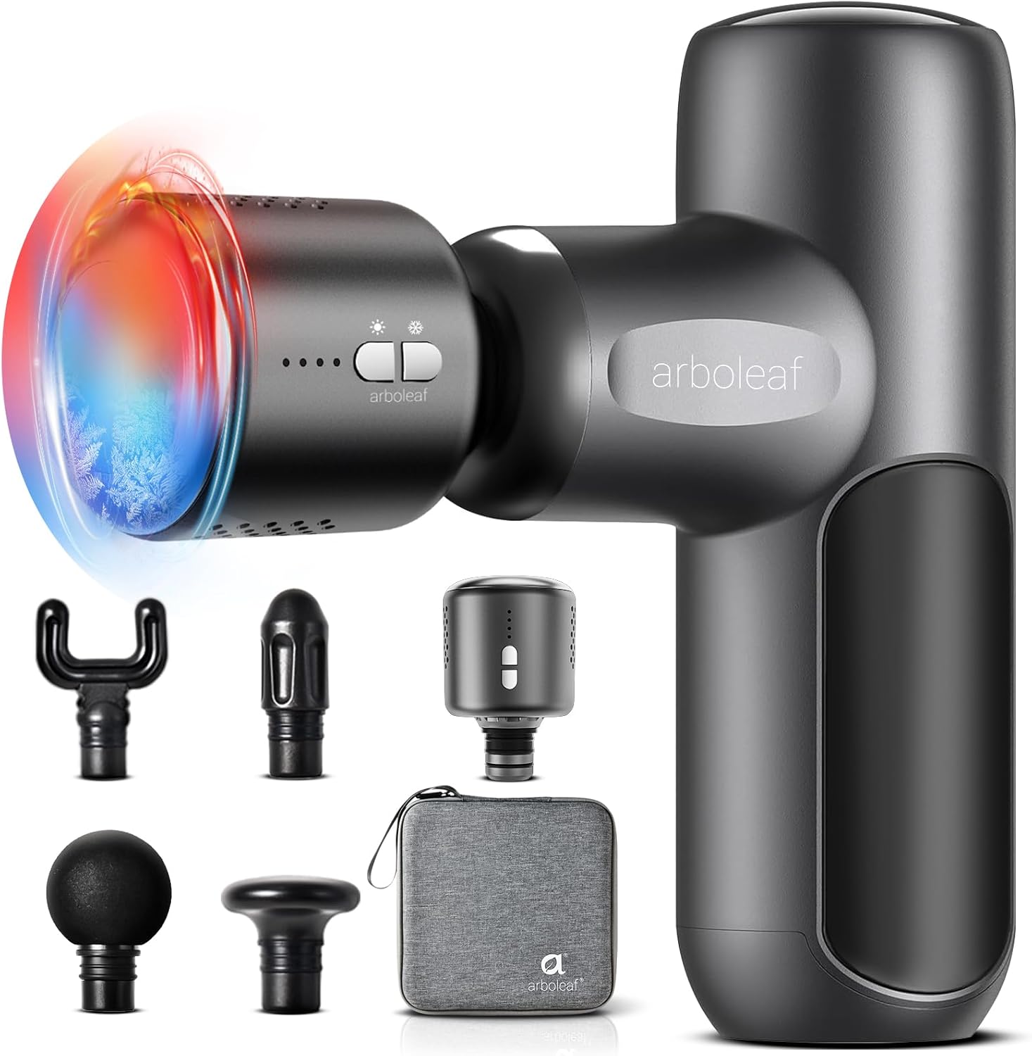Arboleaf Mini Thermacool Massage Gun – Heated & Cooling Deep Tissue Massager - Image 2