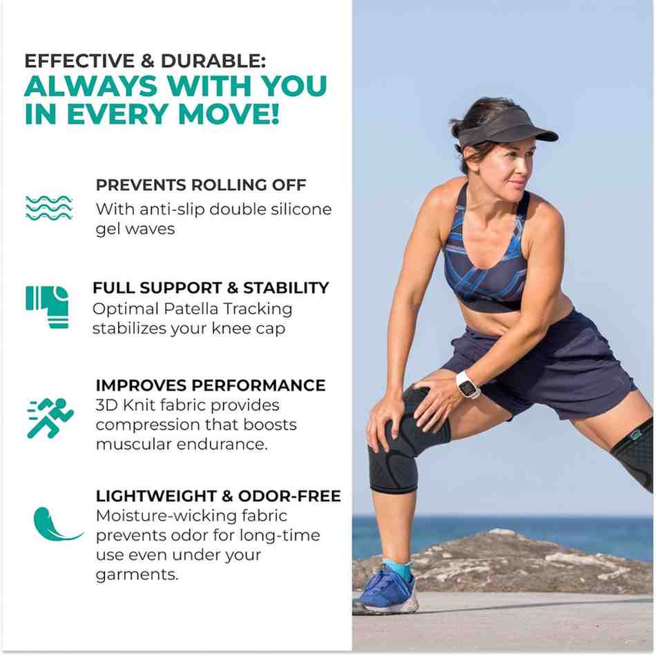 Modvel Compression Knee Brace Review | Best Compression Support for Running & Knee Pain - Image 4
