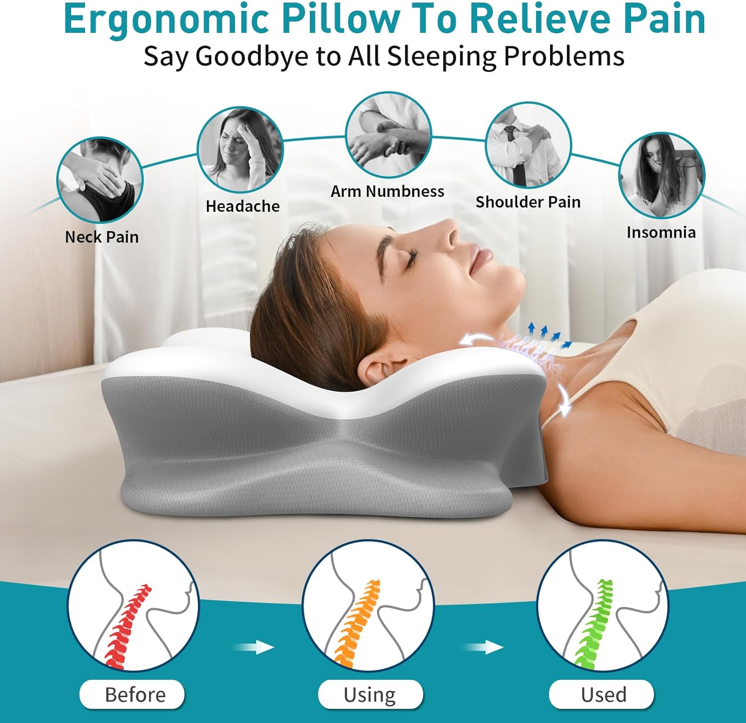 Besyodo Cervical Pillow Review | Best Ergonomic Neck Support for Better Sleep - Image 5