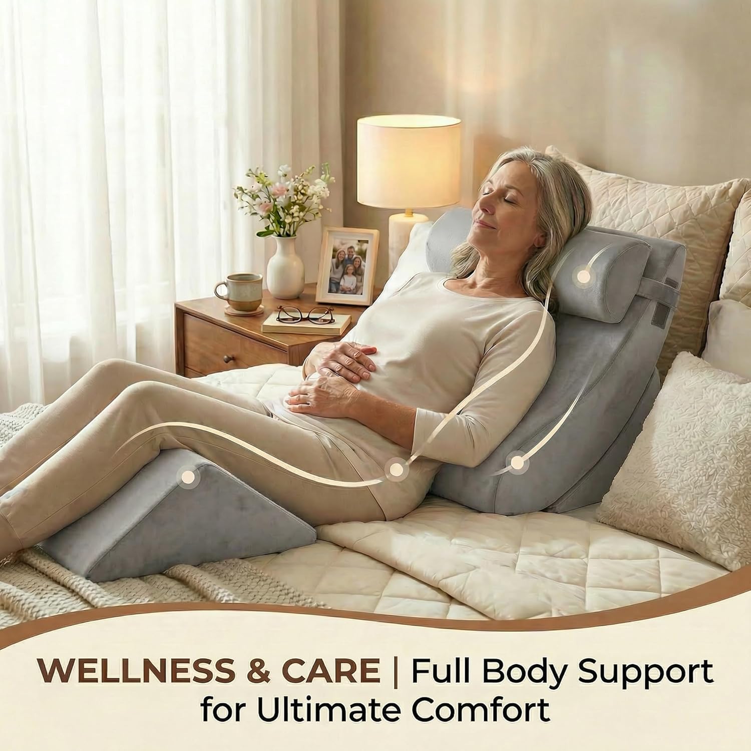 Axelrod Wedge Pillow Set Review | Best Sleep Support for Acid Reflux & Back Pain - Image 5