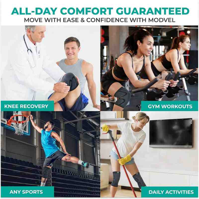 Modvel Compression Knee Brace Review | Best Compression Support for Running & Knee Pain - Image 2