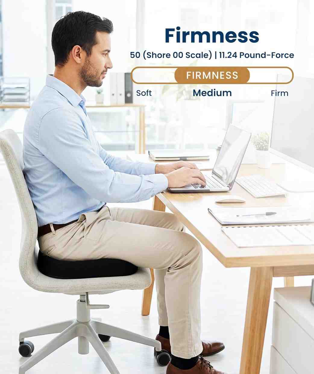 Best Seat Cushion for Sciatica & Tailbone Pain Relief | Sit Comfortably Anywhere - Image 7