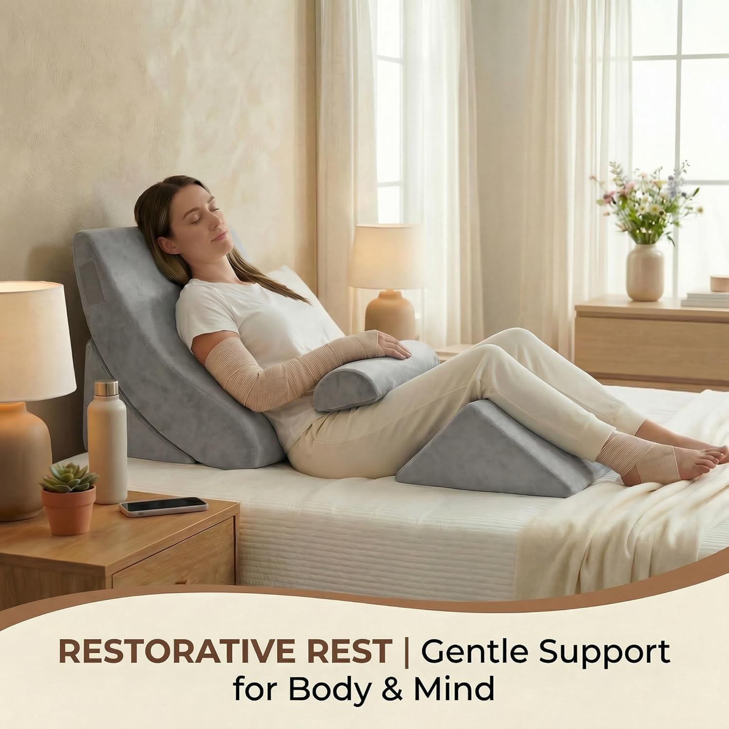 Axelrod Wedge Pillow Set Review | Best Sleep Support for Acid Reflux & Back Pain - Image 4