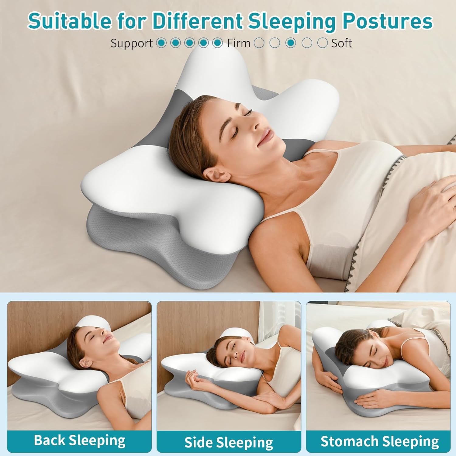 Besyodo Cervical Pillow Review | Best Ergonomic Neck Support for Better Sleep - Image 2
