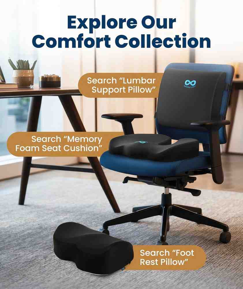Best Seat Cushion for Sciatica & Tailbone Pain Relief | Sit Comfortably Anywhere - Image 8