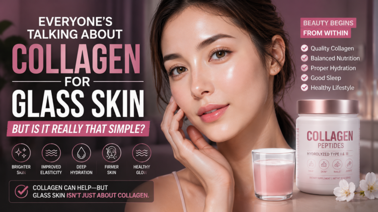 Everyone's Talking About Collagen for Glass Skin, But Is It Really That Simple?