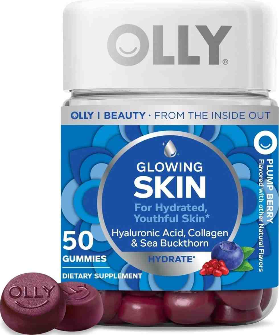 OLLY Glowing Skin Gummies 50 Count