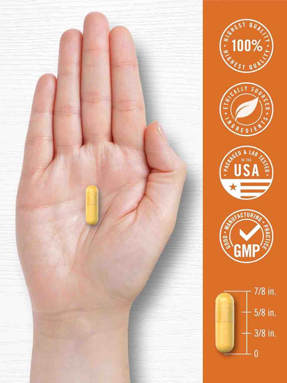 Carlyle Turmeric Curcumin with Black Pepper 180 Capsules – High-Strength Joint Support Supplement for Mobility and Wellness - Image 7