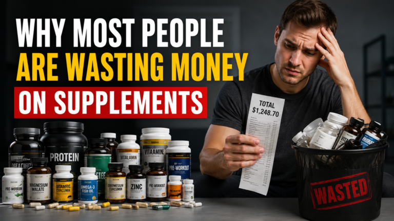 Why Most People Are Wasting Money on Supplements