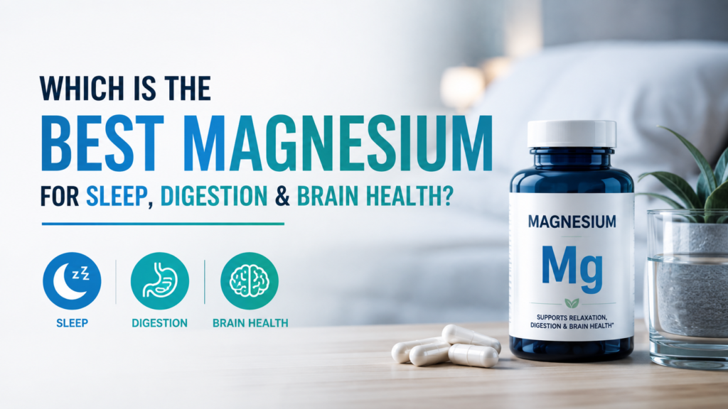 Which Is the Best Magnesium for Sleep, Digestion & Brain Health?