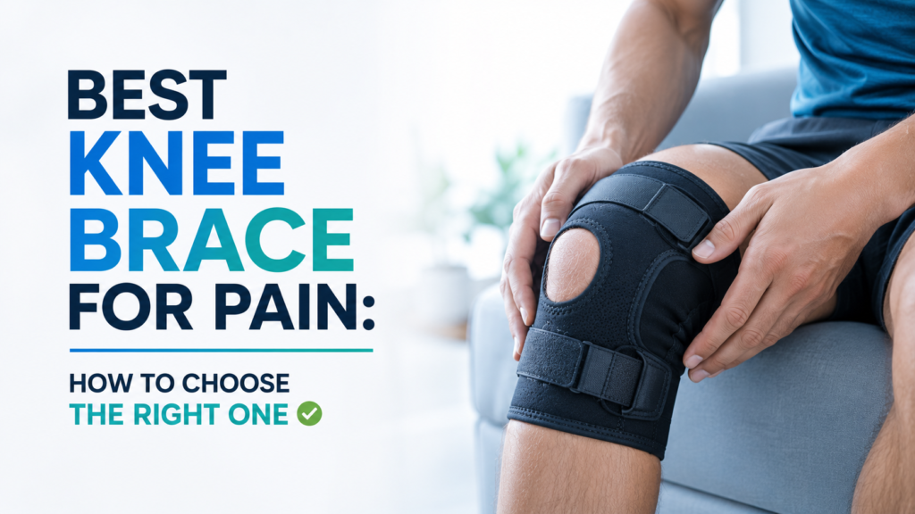 Best Knee Brace for Pain: How to Choose the Right One