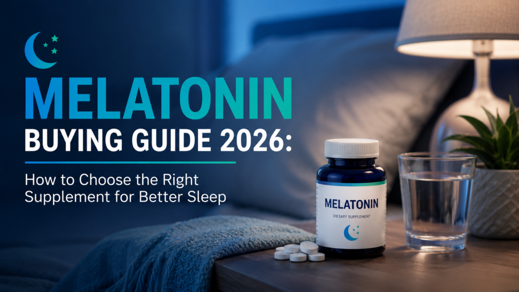 Melatonin Buying Guide 2026: How to Choose the Right Supplement for Better Sleep