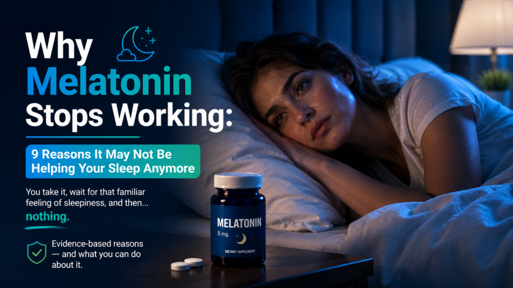Why Melatonin Stops Working: 9 Reasons It May Not Be Helping Your Sleep Anymore