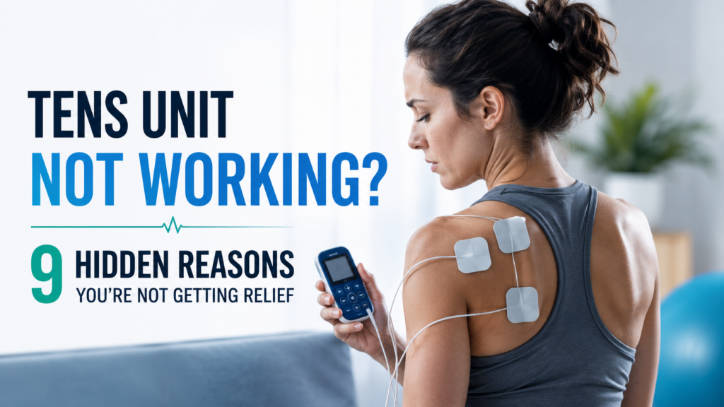TENS Unit Not Working? 9 Hidden Reasons You’re Not Getting Relief