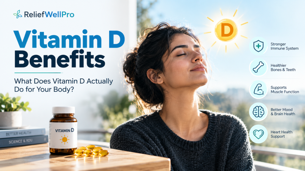 Vitamin D Benefits: What Does Vitamin D Actually Do for Your Body?
