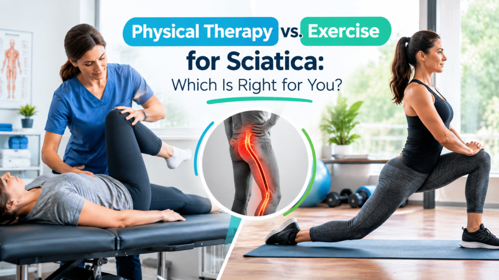 Physical Therapy vs. Exercise for Sciatica: Which Works Best for Lasting Relief?
