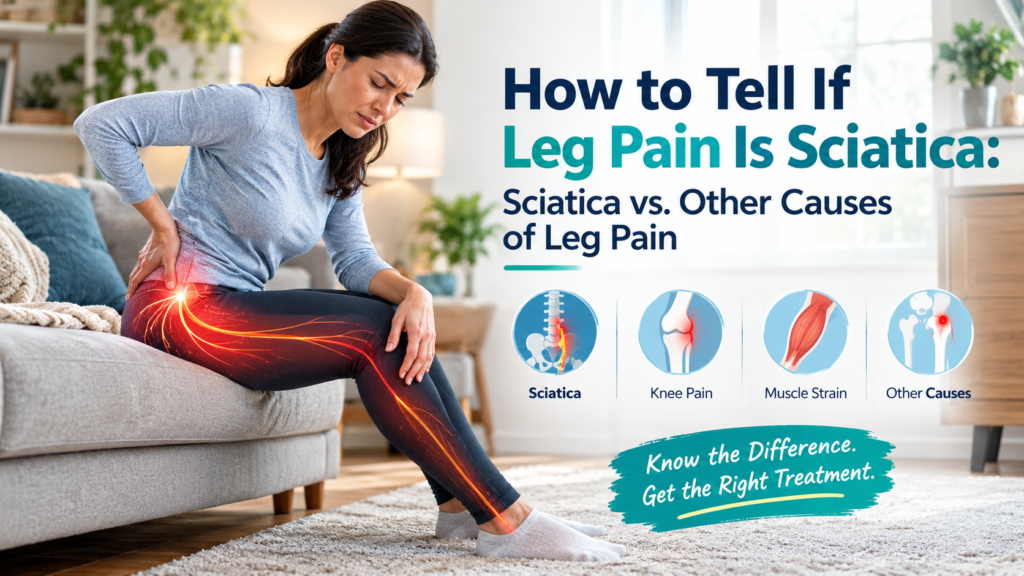 How to Tell If Leg Pain Is Sciatica: Sciatica vs. Other Causes of Leg Pain
