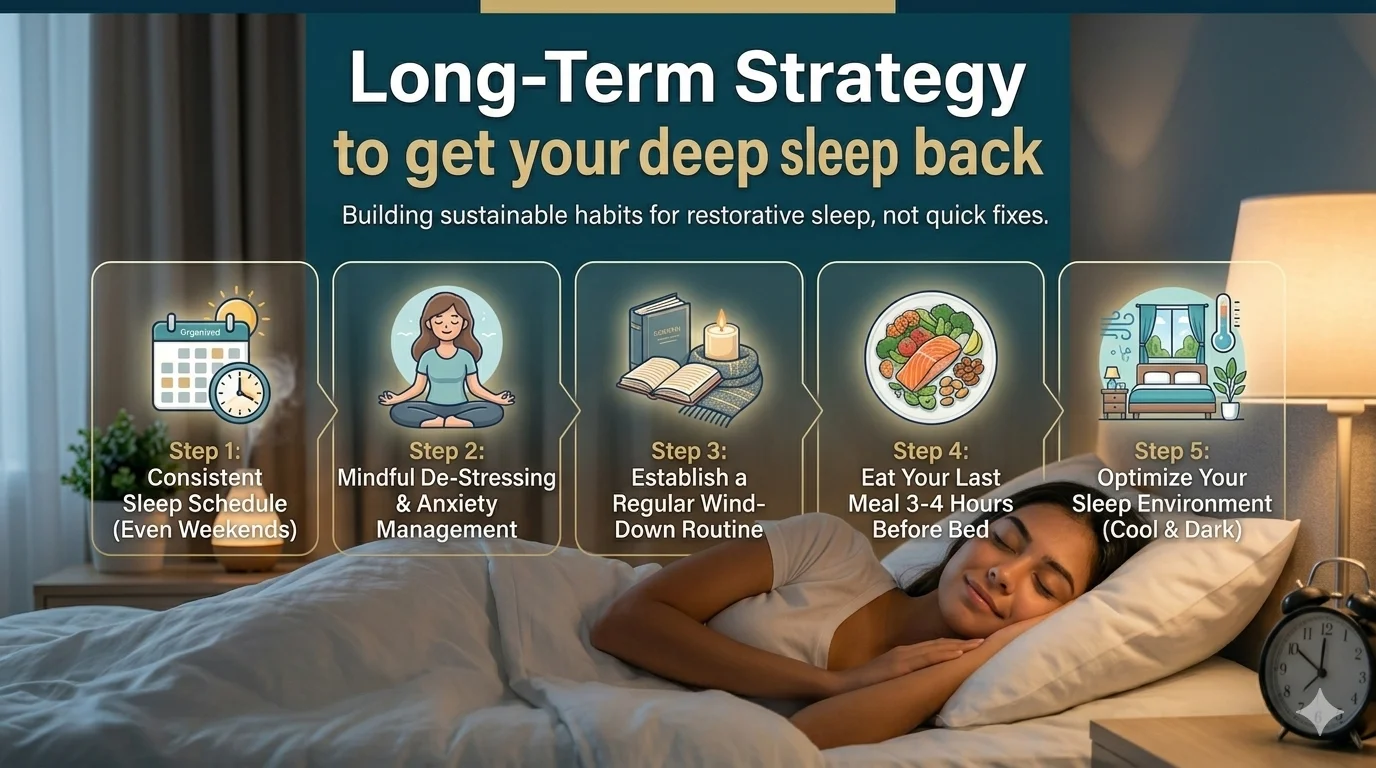 Long-Term Strategy to get your deep sleep back