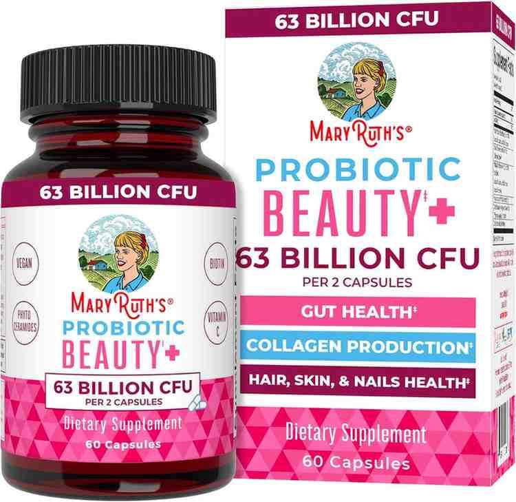 MaryRuth's Probiotic Beauty Capsules 60 Count