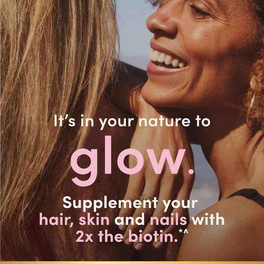 Nature's Bounty Advanced Hair, Skin & Nails 150 Softgels – Biotin, Hyaluronic Acid & Argan Oil for Healthy Hair, Radiant Skin, and Strong Nails - Image 4