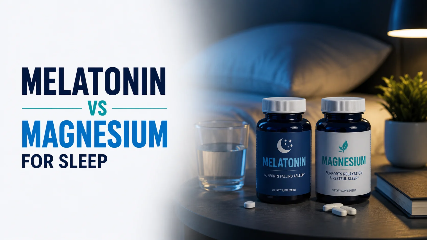 Melatonin vs Magnesium for Sleep
