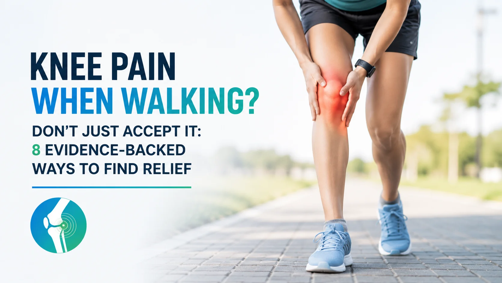 Knee Pain When Walking? Don’t Just Accept It: 8 Evidence-Backed Ways to Find Relief