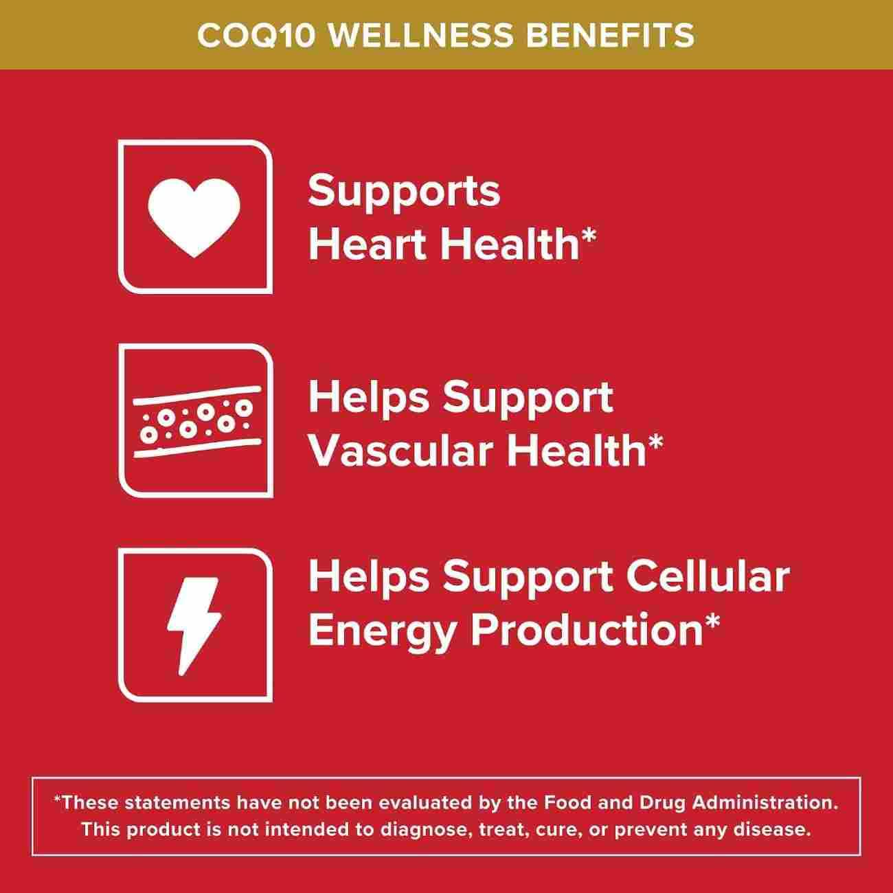 Qunol Ultra CoQ10 200mg Softgels – High Absorption Coenzyme Q10 with Vitamin E for Heart Health, Cellular Energy & Antioxidant Support - Image 2