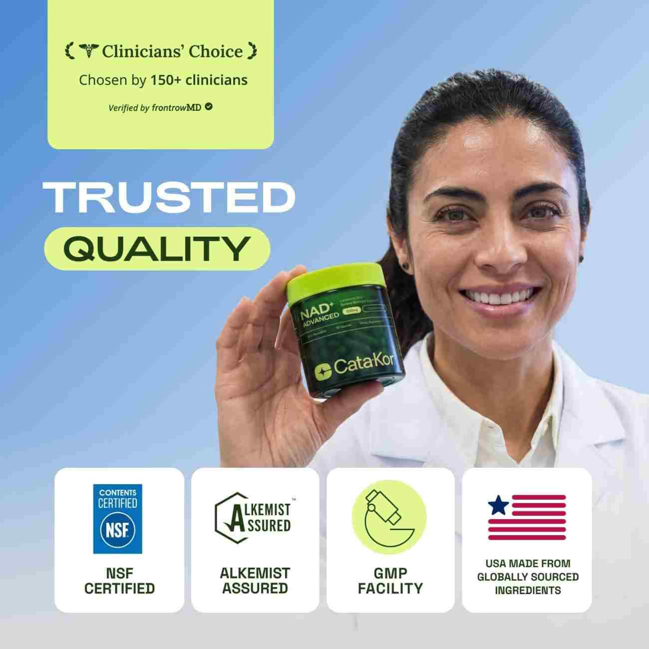 Cata-Kor Liposomal NAD+ Supplement with Resveratrol 500mg – Trans-Resveratrol 50mg for Cellular Energy & Healthy Aging - Image 5