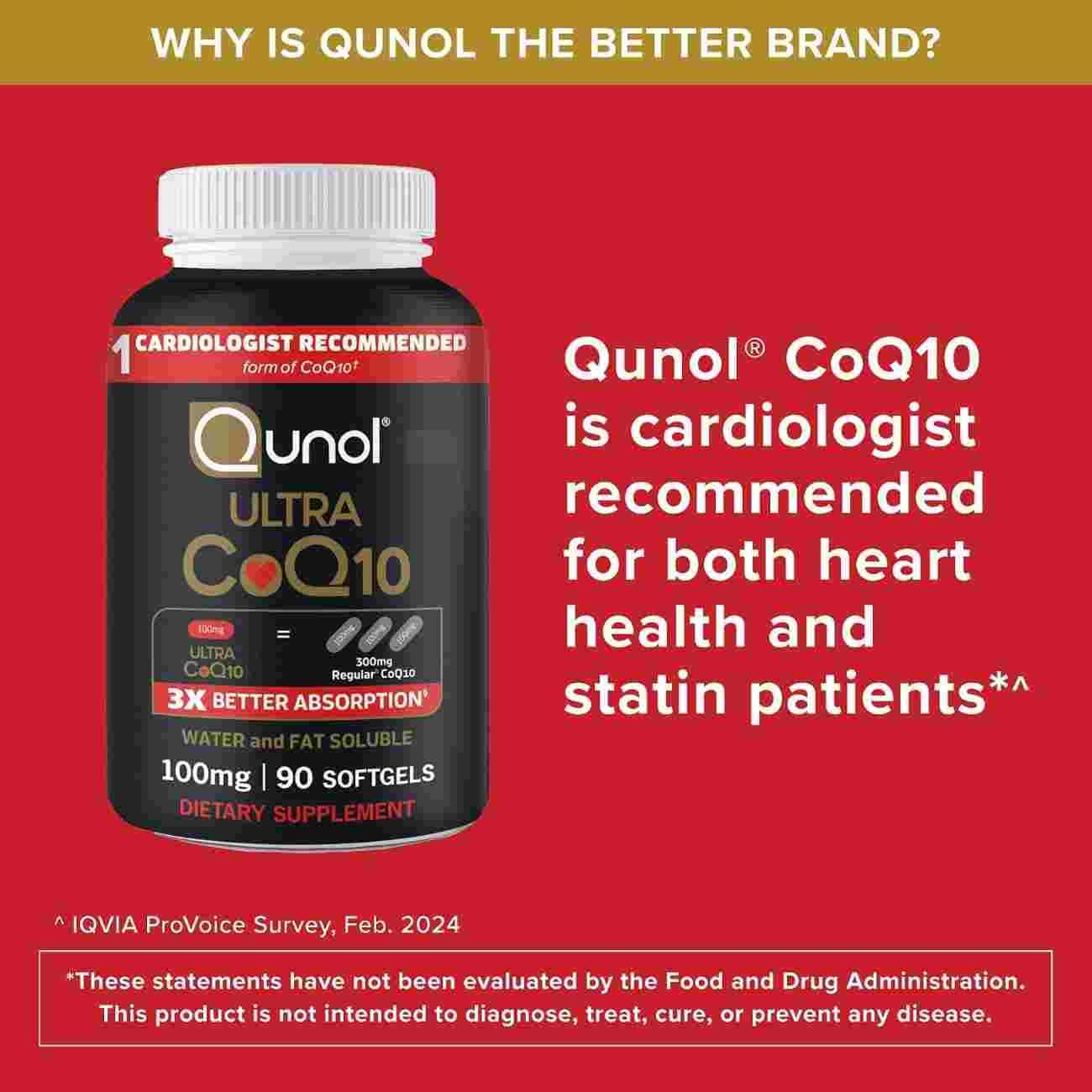 Qunol Ultra CoQ10 200mg Softgels – High Absorption Coenzyme Q10 with Vitamin E for Heart Health, Cellular Energy & Antioxidant Support - Image 5